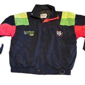 Vintage Kyle Petty Mello Yello NASCAR Racing Jacket